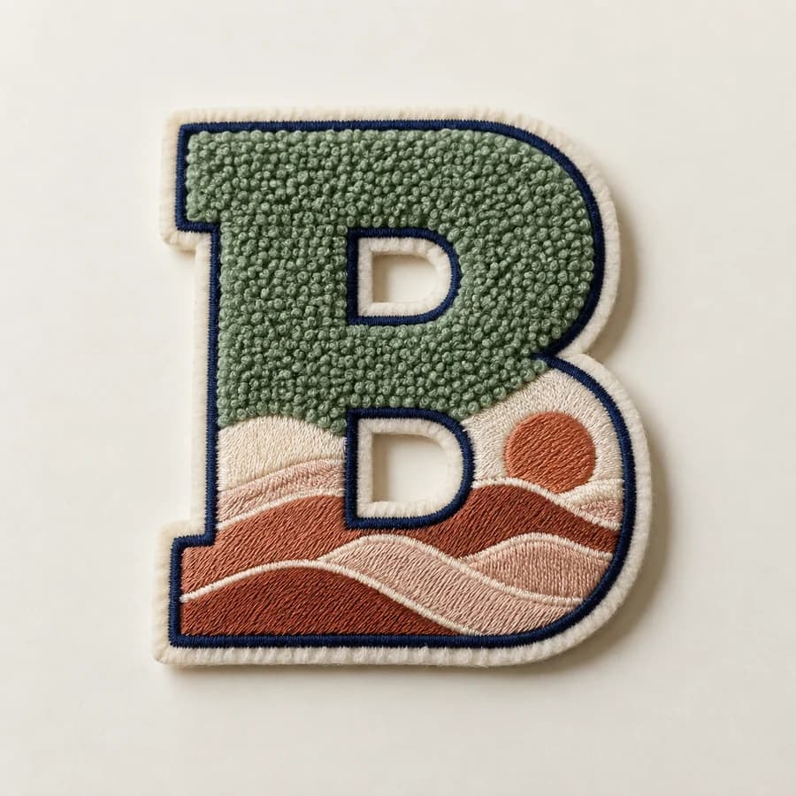 Chenille + Details Embroidery