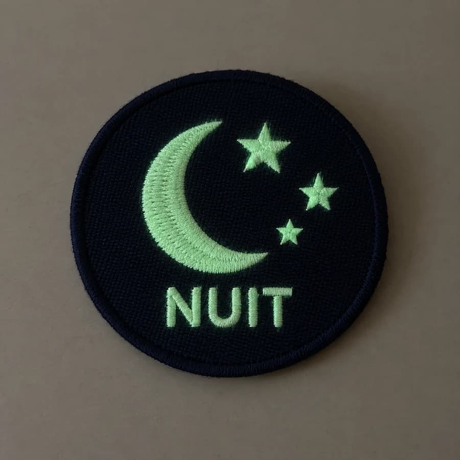 Glow 3D embroidery